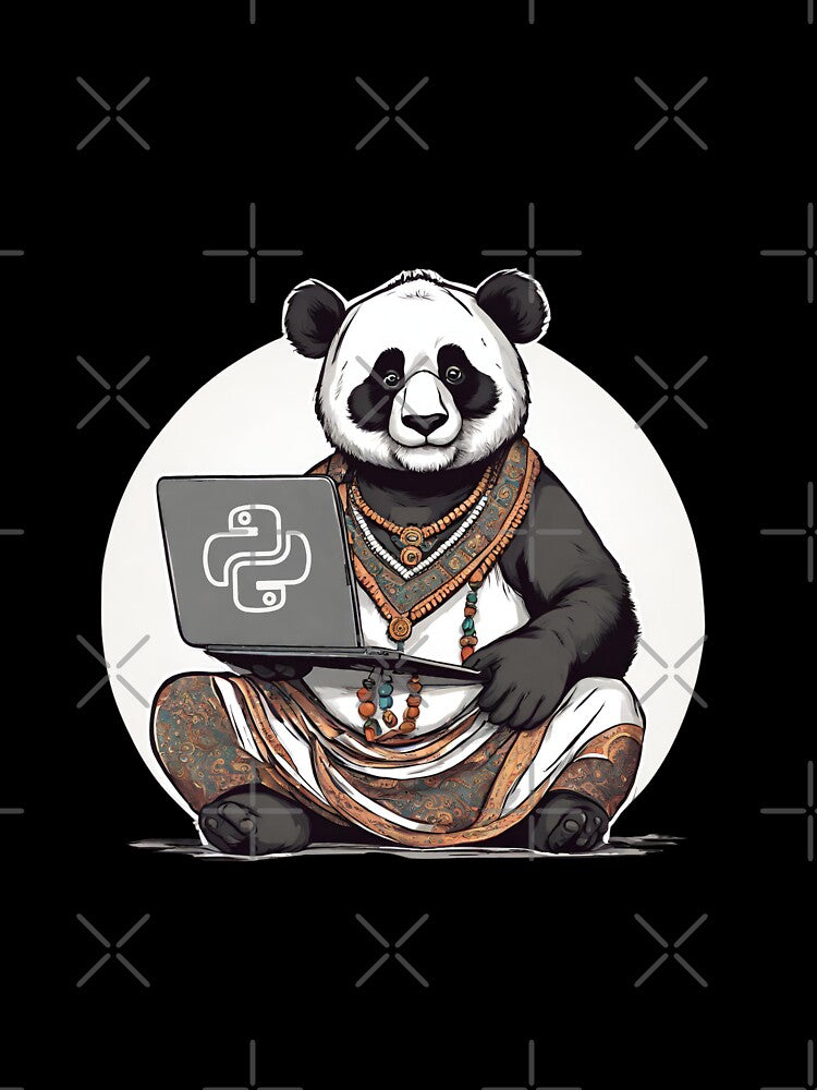 Python Panda Guru by t1n3333