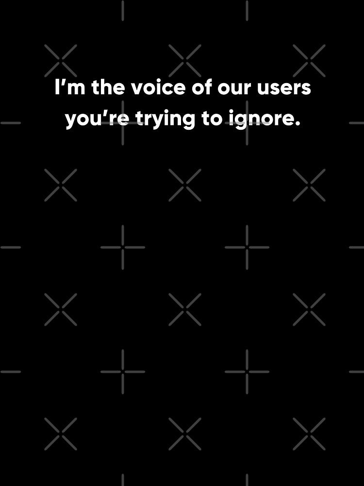 Funny real life UX Researcher & PM Quote by Artio-ArtShop