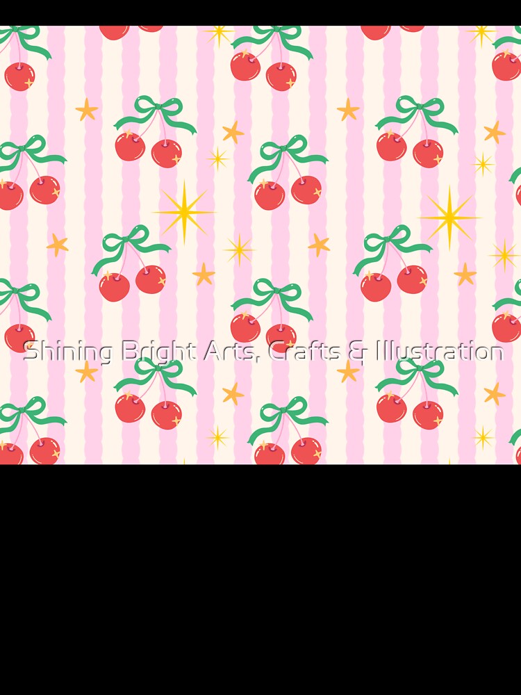 Cherry Waves! by Shining Bright Arts, Crafts & Illustration