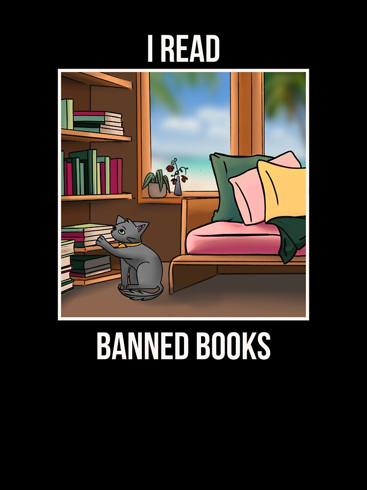 I Read Banned Books | Cozy Resistance | Light Text by StoryForge