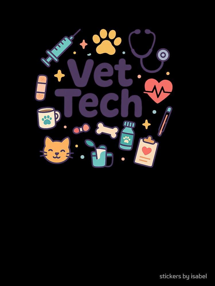 Vet Tech by stickers by isabel