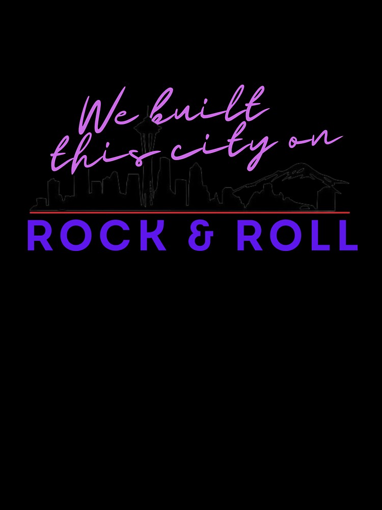 We Built this City - Seattle, Purple by Mean-Musician