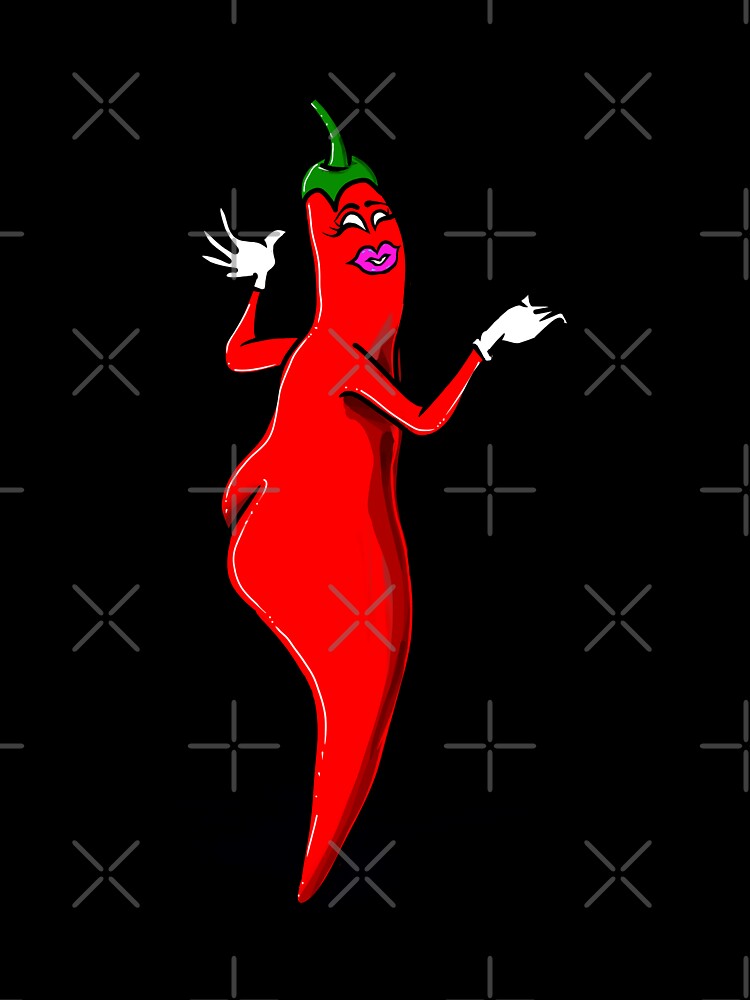 Spicy and I Can't Lie - Funny Chili Pepper Design | Sassy Food Pun by Cree8if