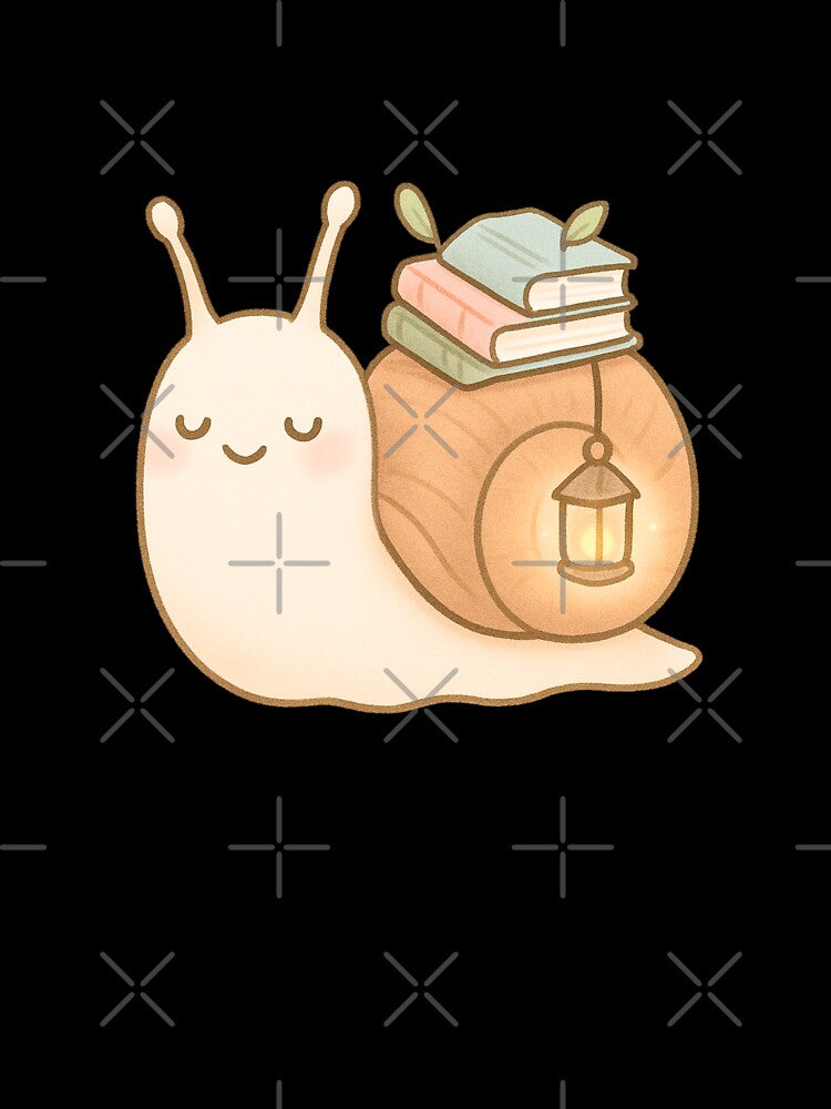 Snail Lantern Cozy Bookworm Journey by OpenArt