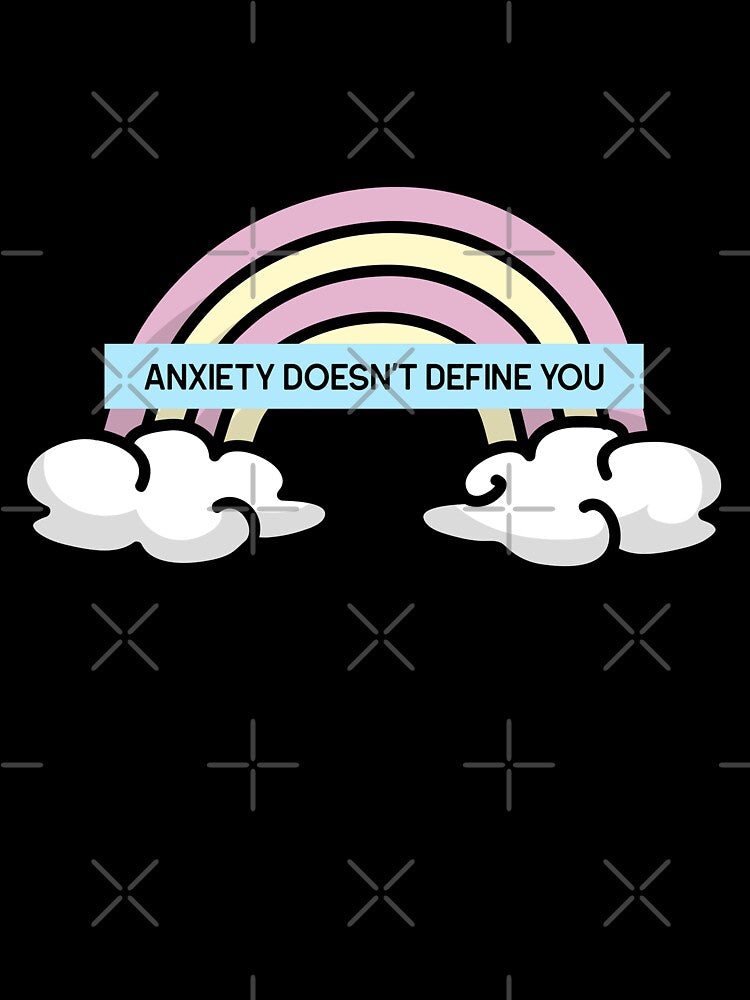 Anxiety Doesn’t Define You Rainbow by Winter--Flowers
