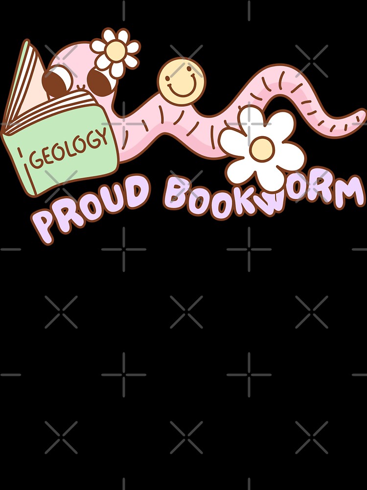 Proud Bookworm Bookish Aesthetic Book Lovers Design by cherrywstore