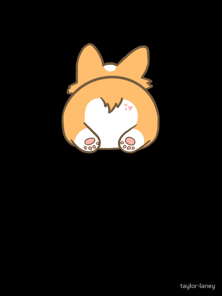 Cute corgi butt by taylor-laney