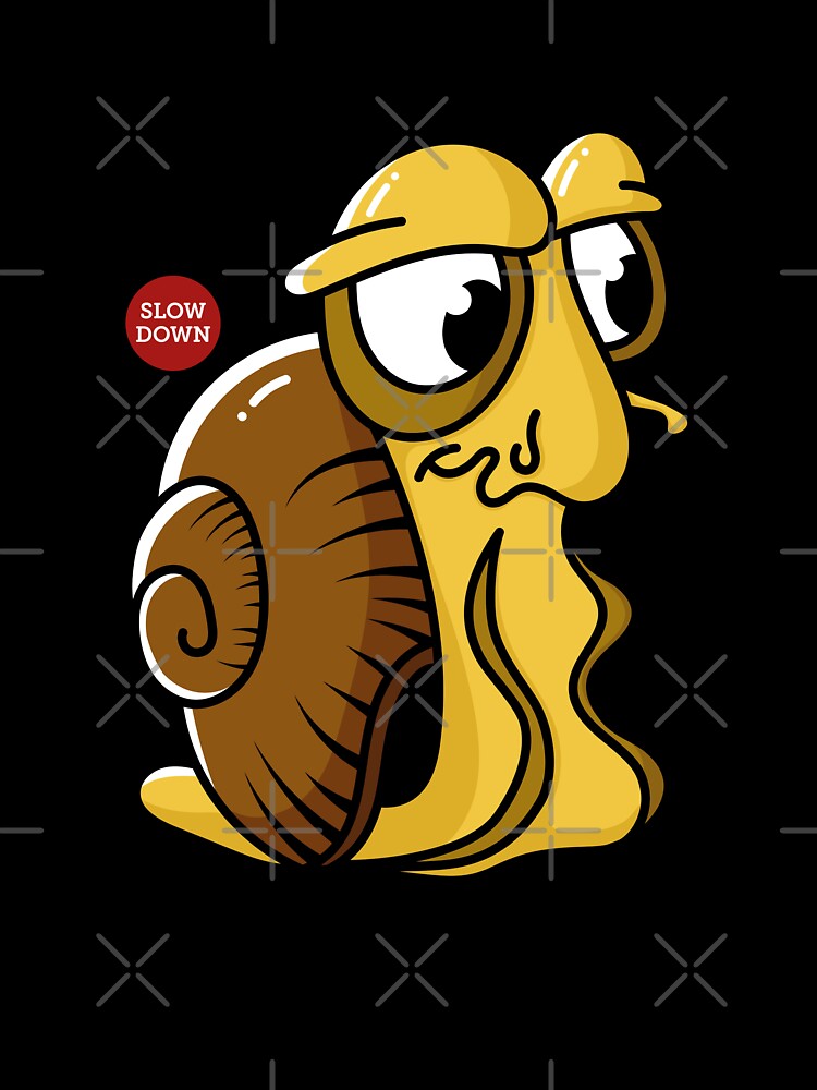 Snail It Slow by Maud Tee Art
