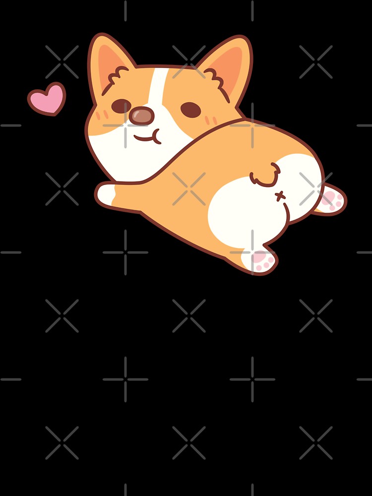 Cute Corgi Dog With Cute Butt by rustydoodle