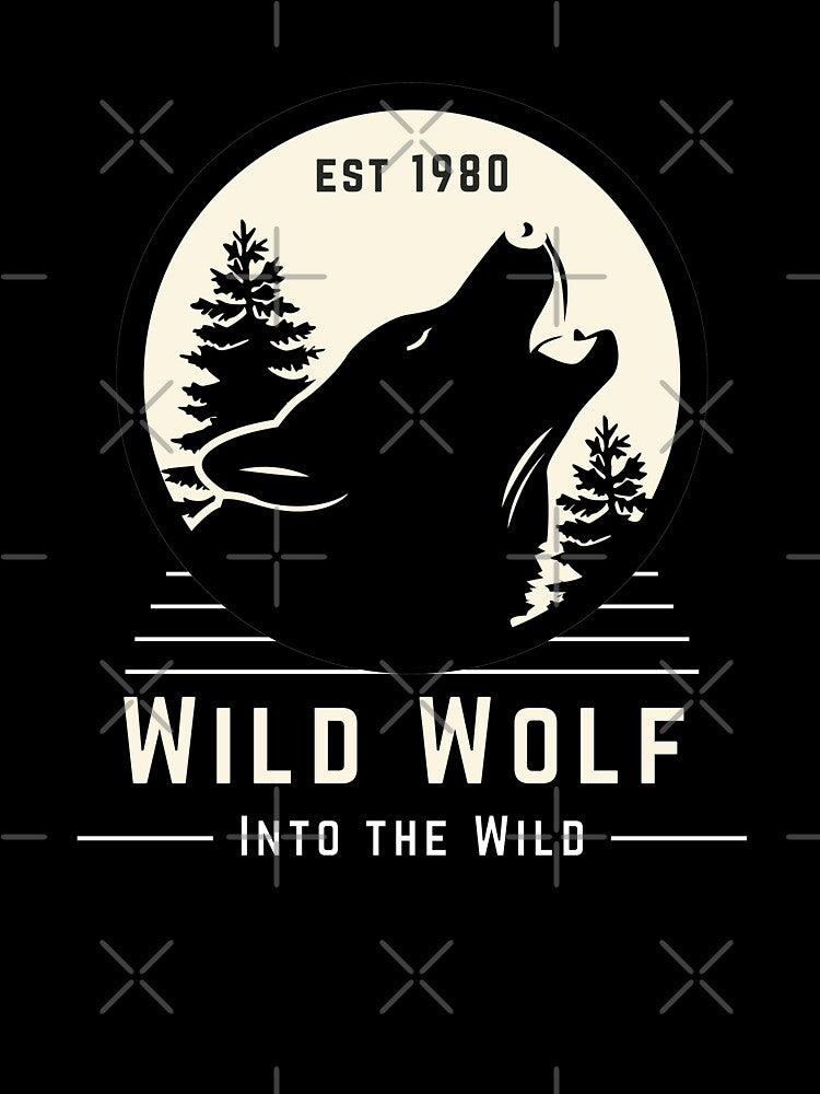 Wild Wolf Into The Wild - Est 1980 by mouad naouiri