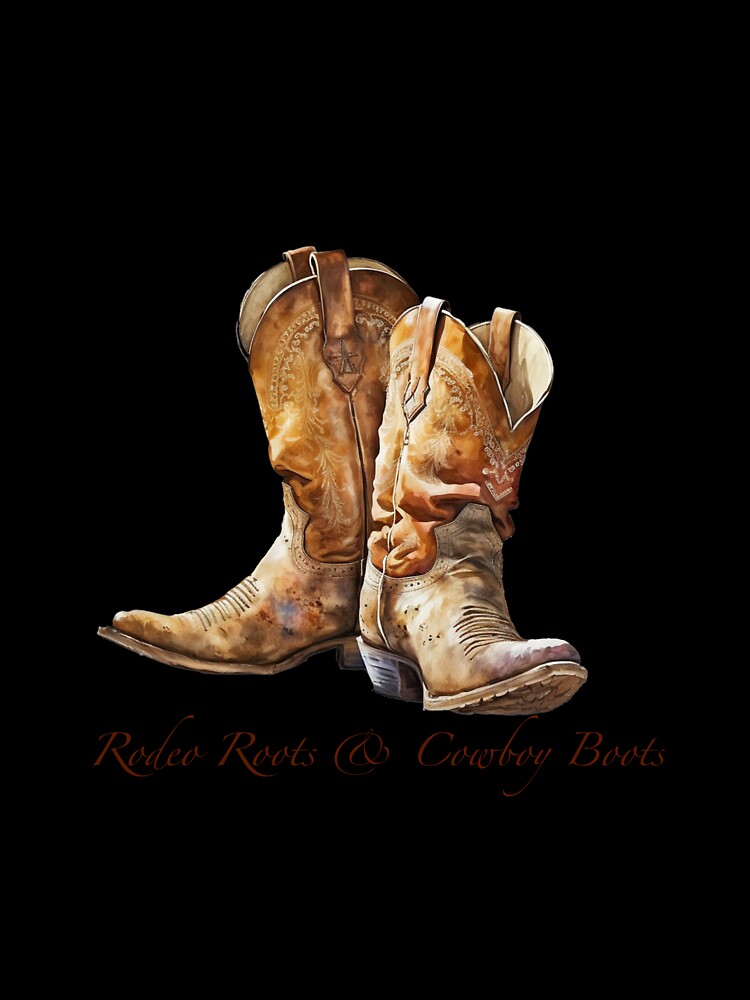 Rodeo Roots & Cowboy Boots by whitebirchmerch