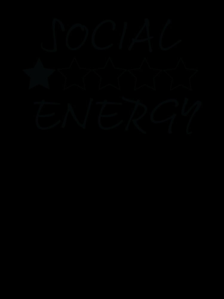 my low social energy battery for shy introverts anti social by Karisdesignss