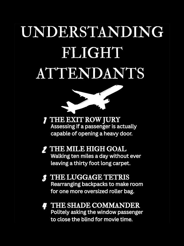 Stewardess Definition Funny Professional Quote – Black by PsyFlow35