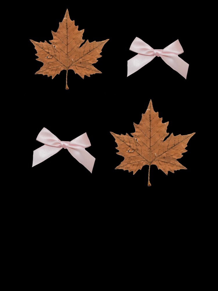 Autumn leaves and bows coquette by Pixiedrop