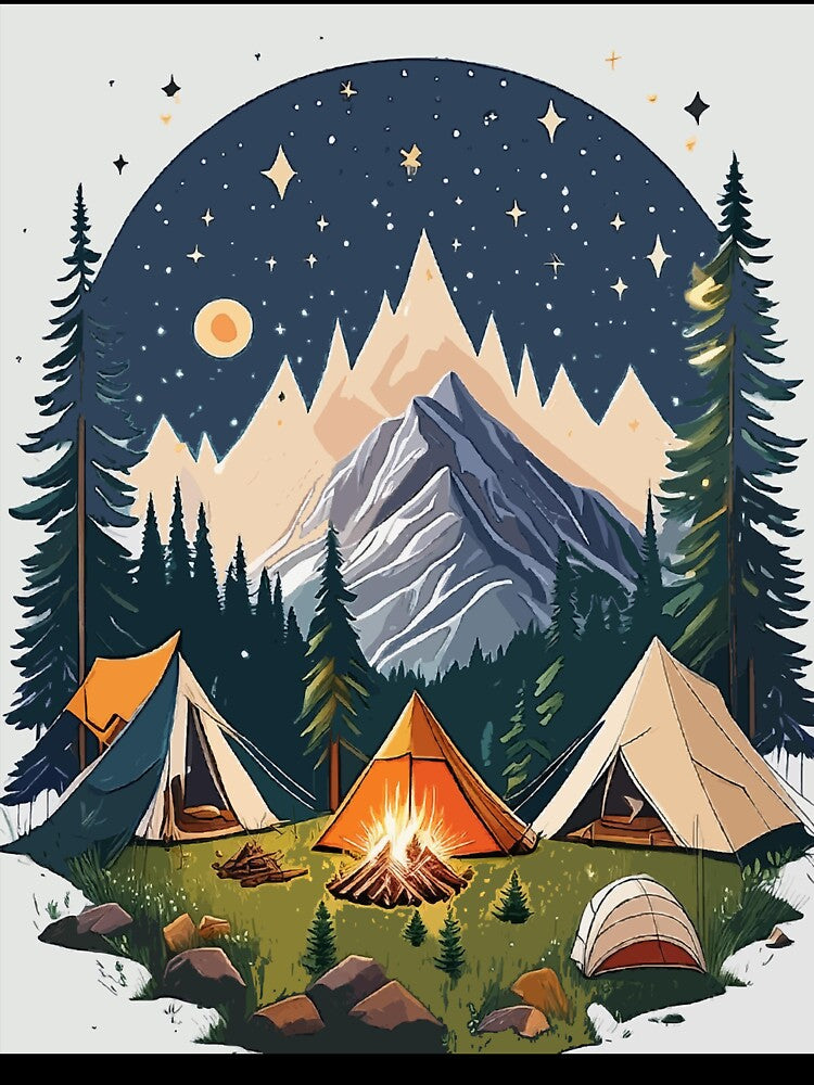 Into the Wild: Camping Adventures by bb-15artstudio