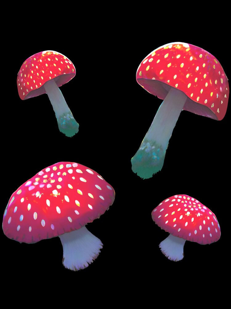Strawberry Mushrooms by KaidasFerns
