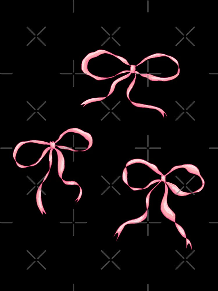 pink bows set by delicate-pov