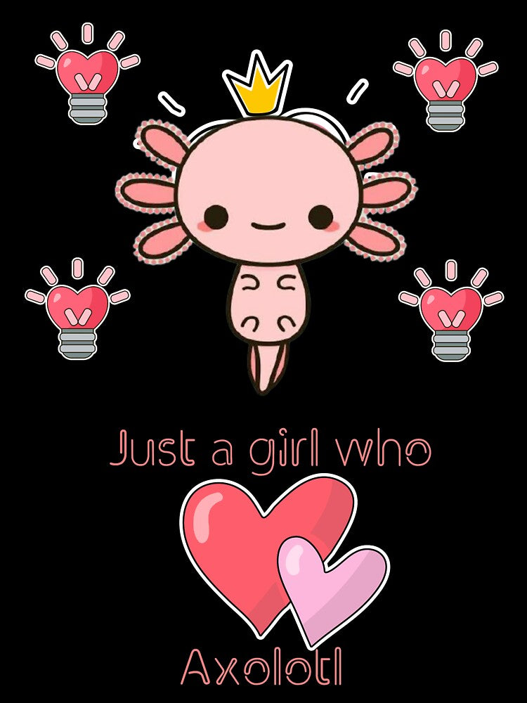 Just a girl who loves axolotl by Rawan Hussien