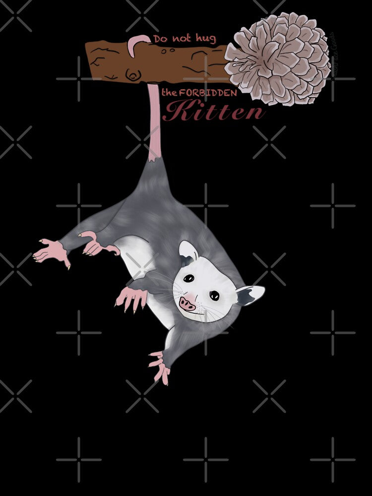 Forbidden Kitten Opossum Hugs by SmushFaceGoods