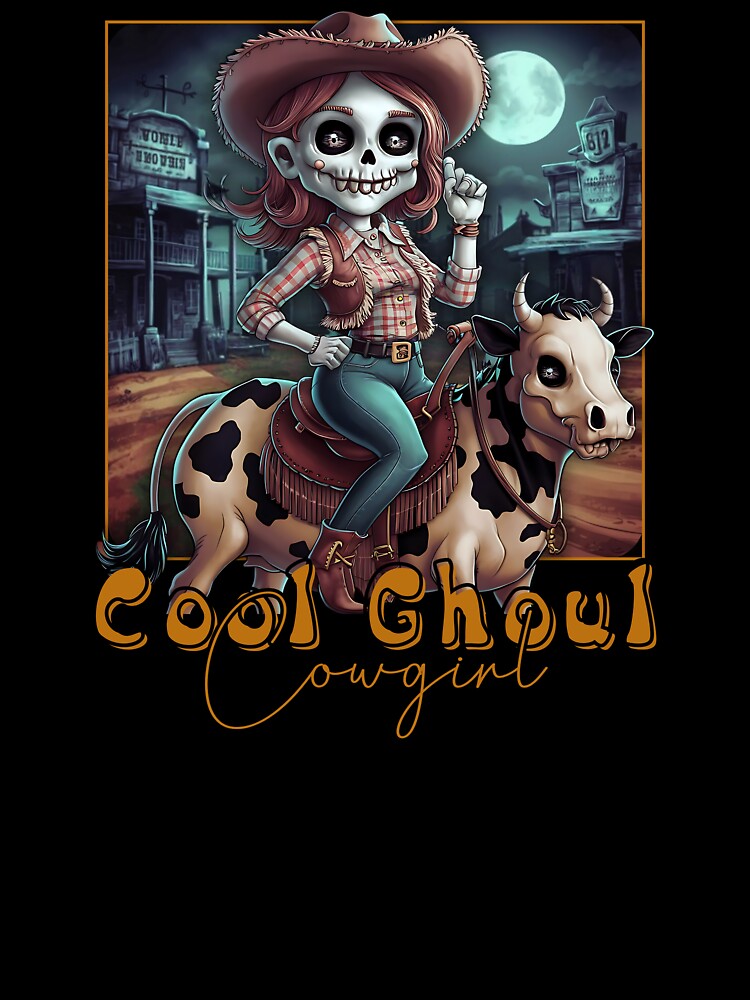 Cool Ghoul Cowgirl by nanka-art