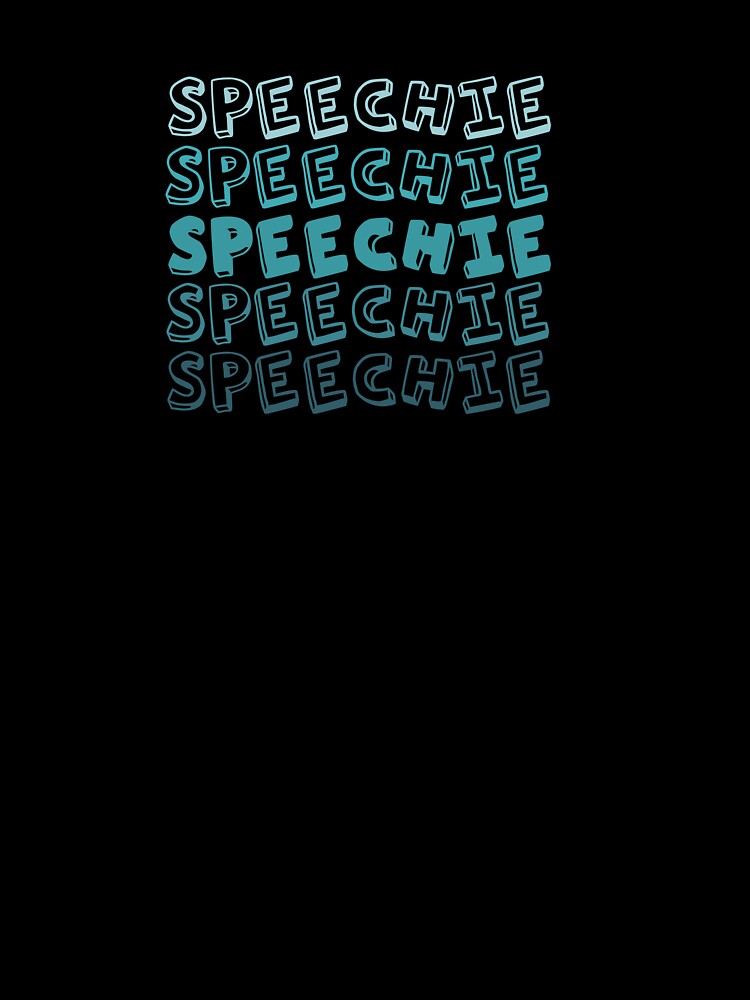 Blue Speechie by kaylanettleton