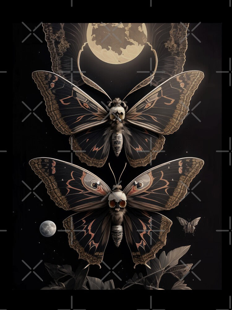 Celestial Deathhead Moth by Kloppkids