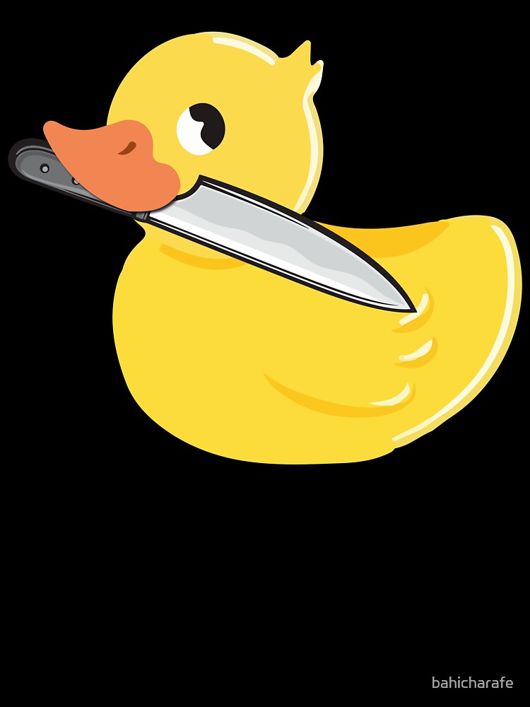 Duck With Knife by bahicharafe