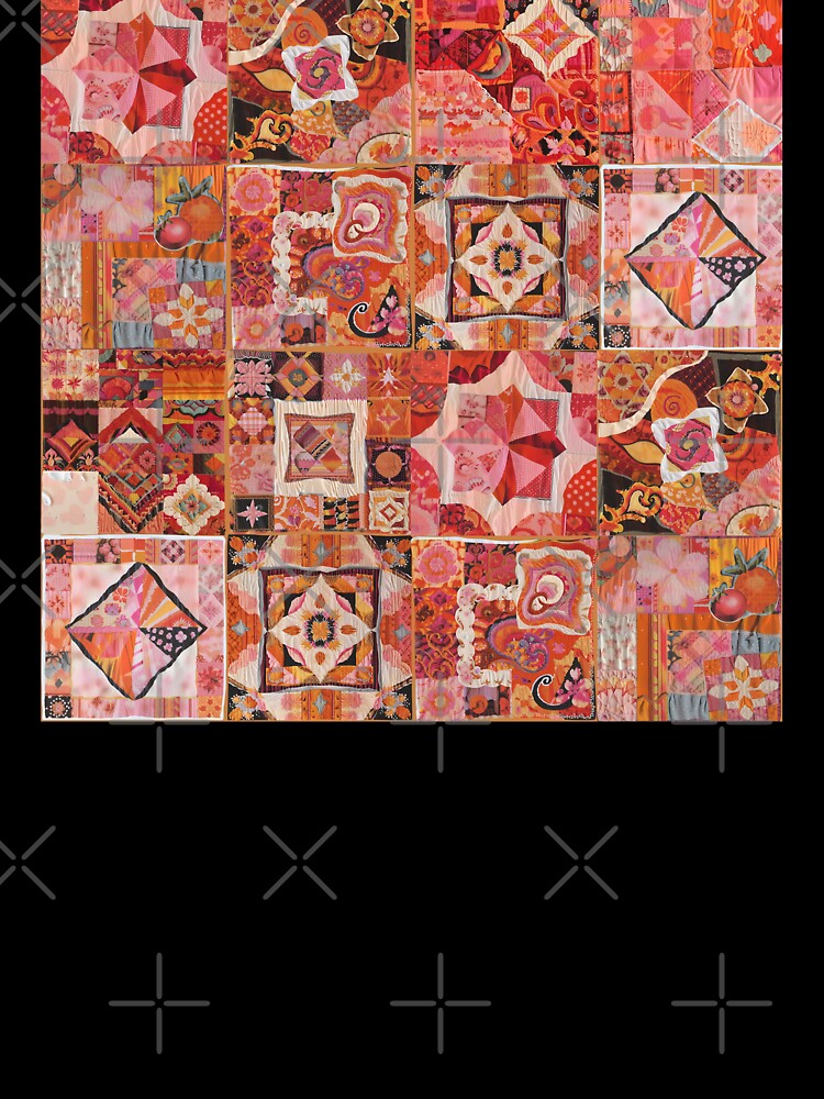 Whimsigoth Quilt Pattern 2025 Vintage (Sapphic Version) | Stickers Decals DIY CRAFTS by Two Otters Co