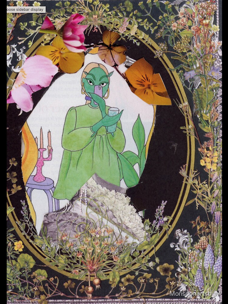 Alien in Bloom by MonsoonartsbyM