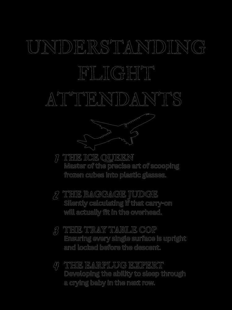 Flight Attendant Gift Idea Cabin Crew Humor by PsyFlow35
