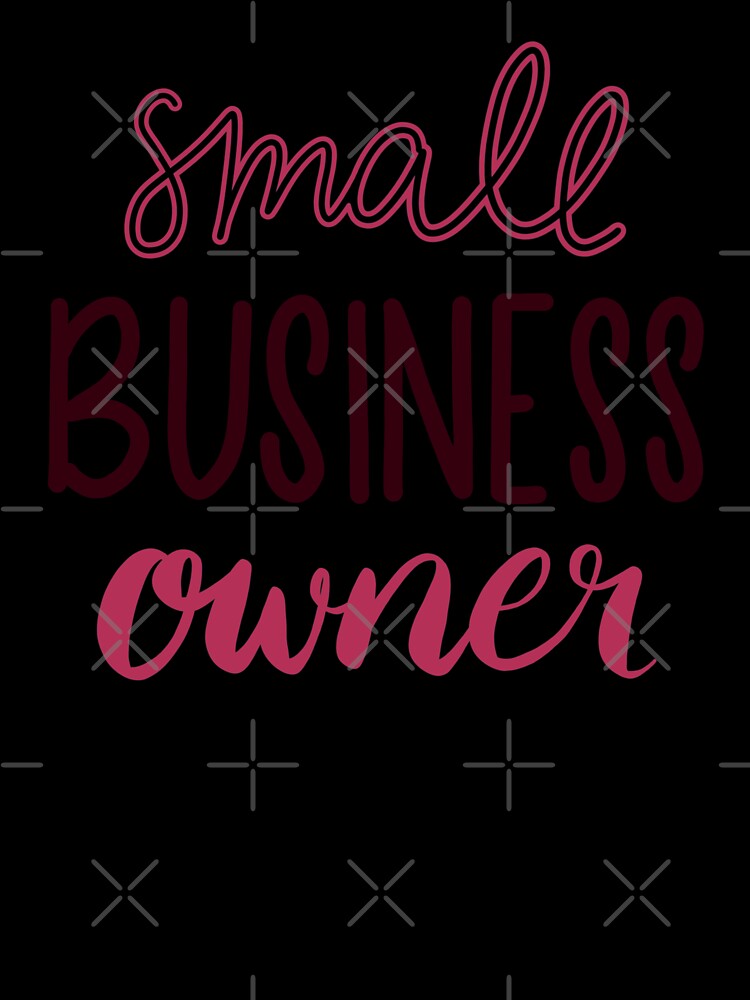 Small Business Owner Hand Lettered Design - Raspberry and Pink by annedesignco