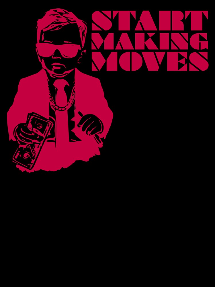 Start Making Moves Business Baby, Red by UNK-Fatigues