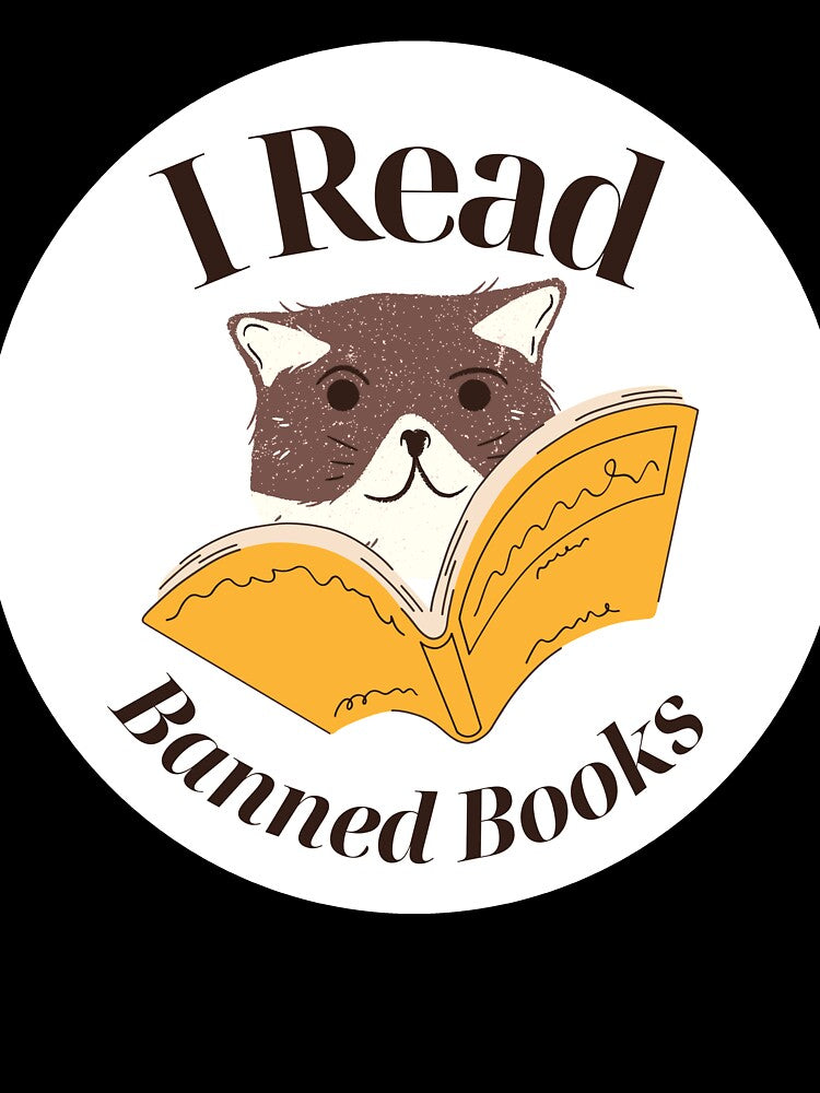 Cat I Read Banned Books by karolaan