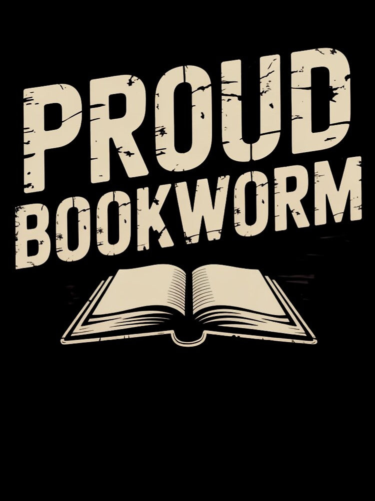 Proud Bookworm Vintage Reading Lover Librarian Teacher Gift by NO-STUDIO