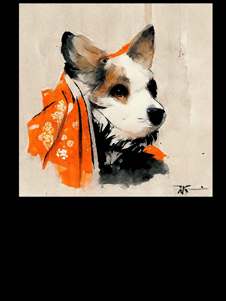cute corgi painting by Aliveforfun