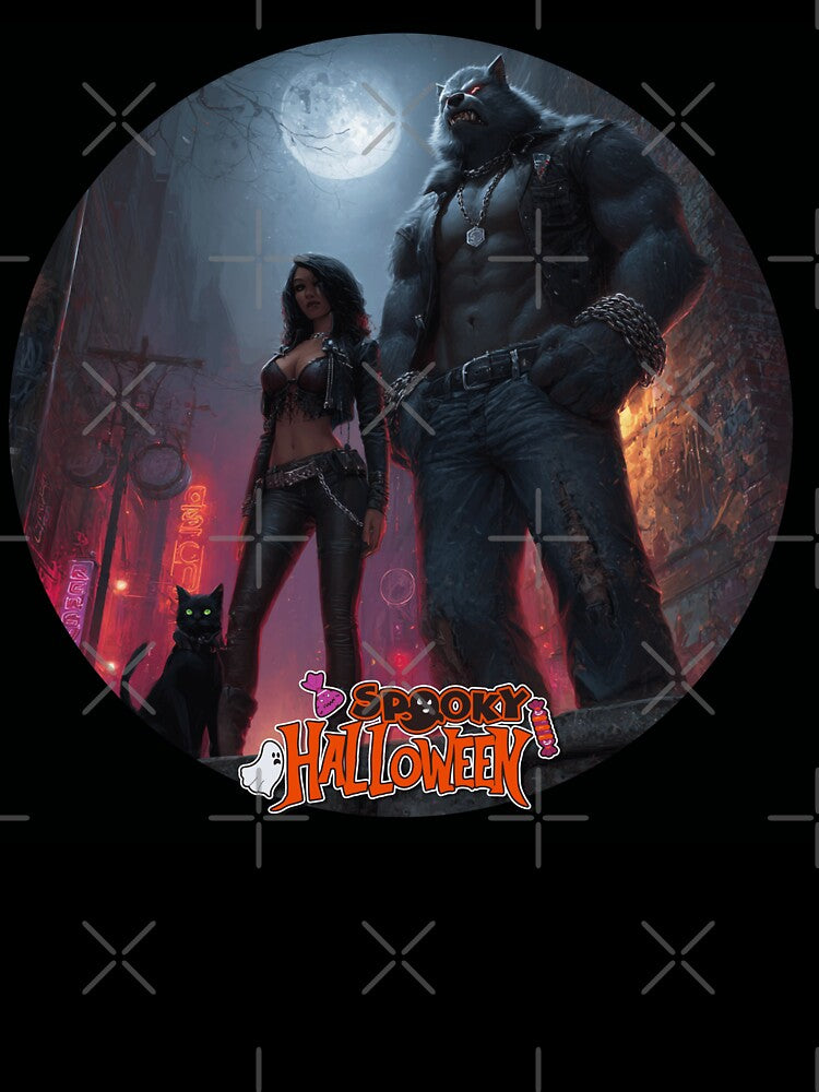 Spooky Halloween by Furbabies Art
