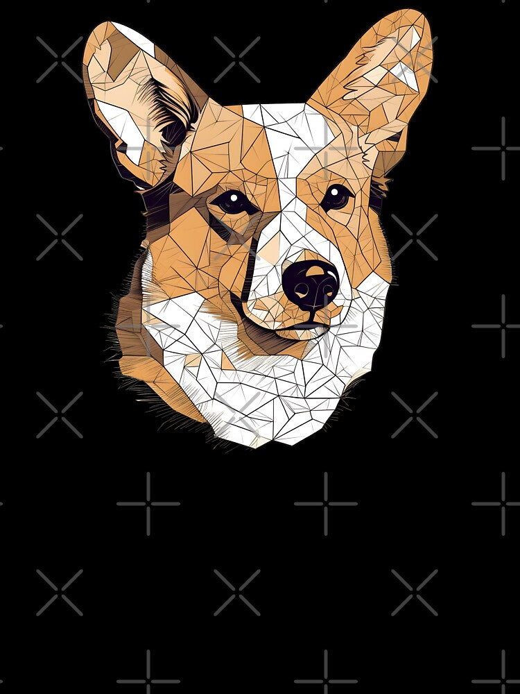 Corgi (Minimalist design) by brindled