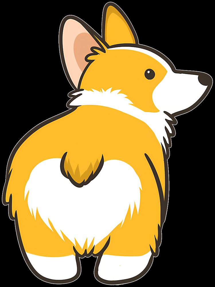 Corgi-Heart-Butt by AlexandraLFranc