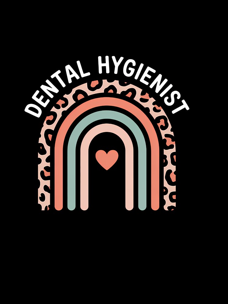 Dental Hygienist Rainbow Leopard Funny Dental Hygienist by consfafaperi