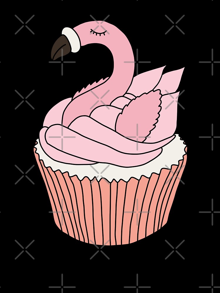 Pink flamingo cupcake by Sasa Elebea by Sabrina Brugmann
