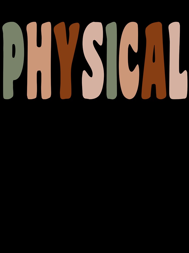 Physical Therapist Boho Retro Script Design by mysticblvd