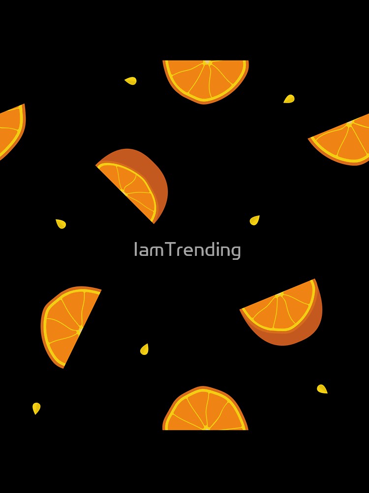 1980s Cute Summer Citrus Fruit Orange by IamTrending
