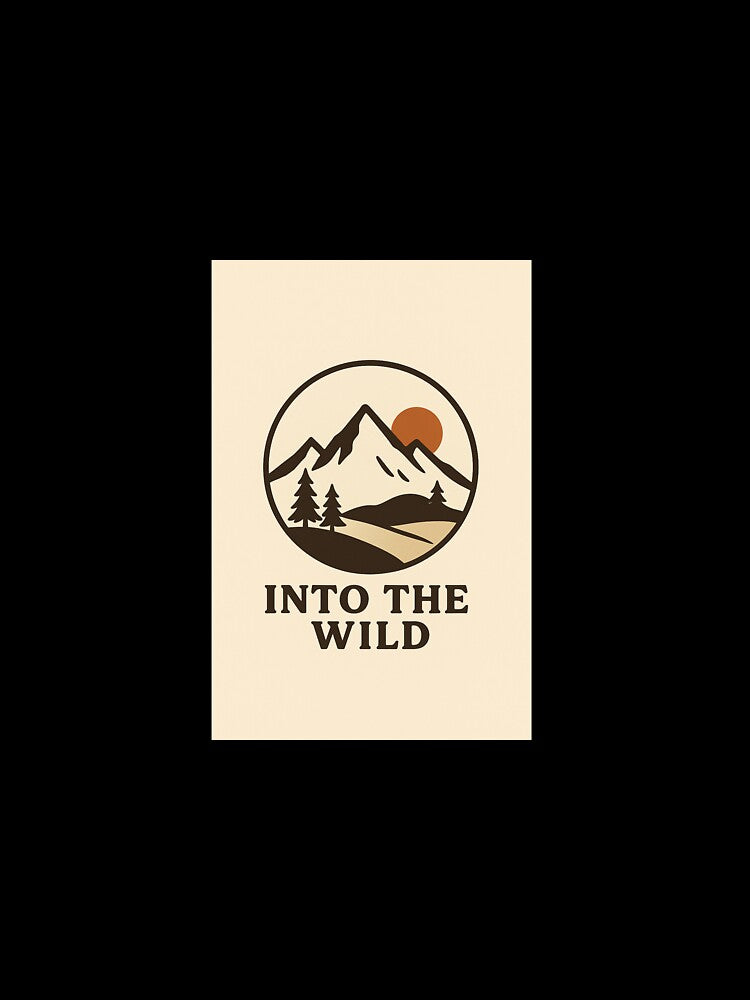 Into the Wild - Vintage Mountain Adventure Design by Leonardus28