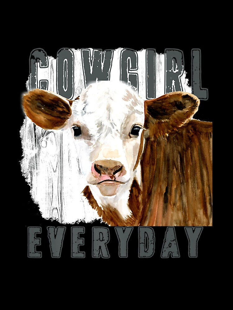 COWGIRL EVERYDAY CUTE COW COUNTRY WESTERN by sobriowslen