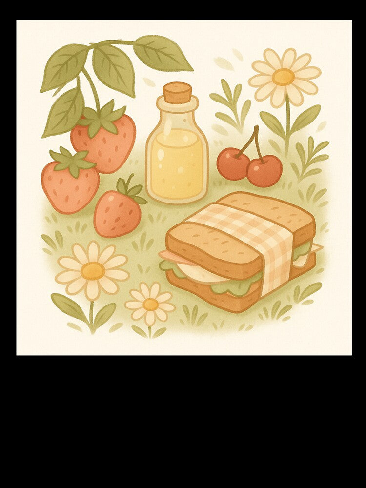 Dreamy Fruitcore Summer Picnic Scene by Hydravisions