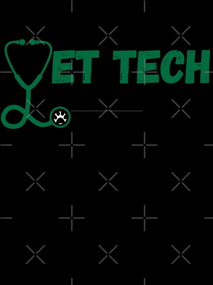 Vet Tech because veterinarians need heroes too: Green by Rooted Creations