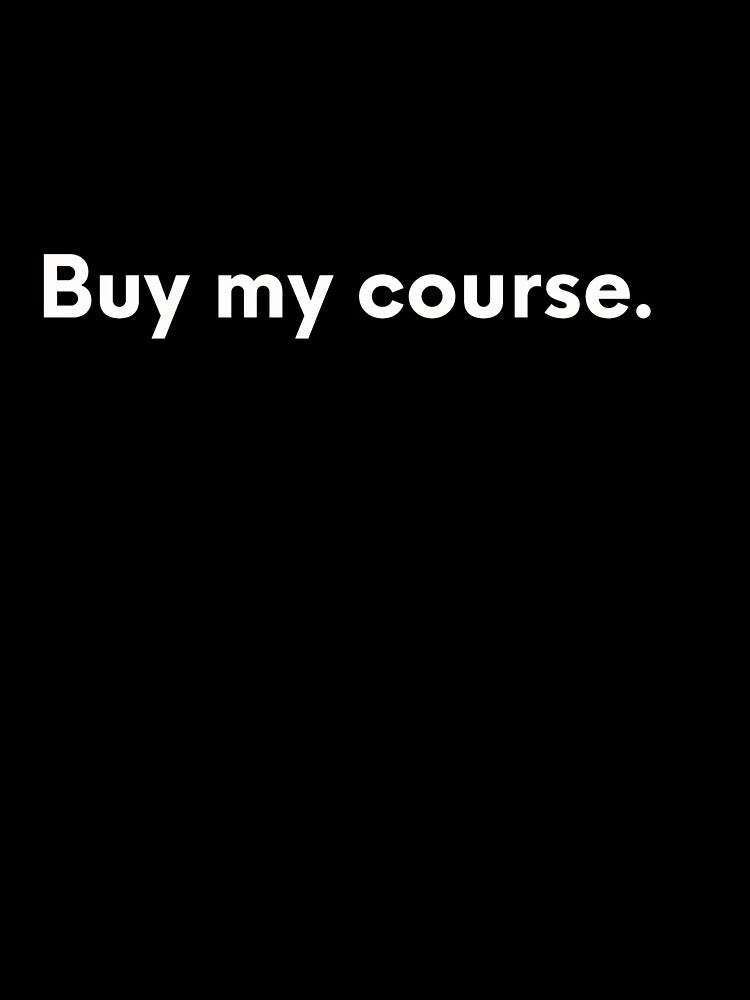 Funny Business Buy My Course by JonasBakel