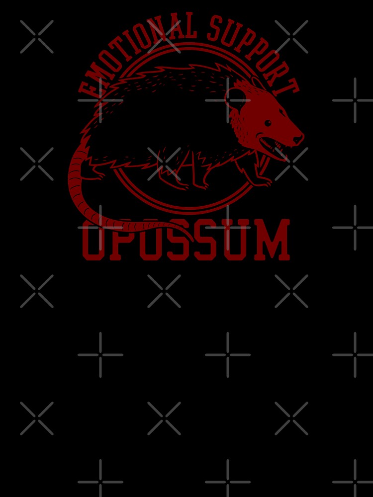 Emotional Support Opossum Vintage by xsmilexstd