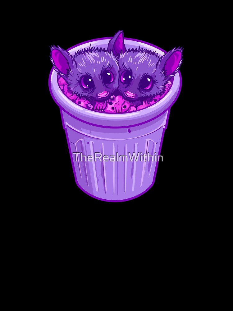 Cute Little Opossum Trash Babies by TheRealmWithin