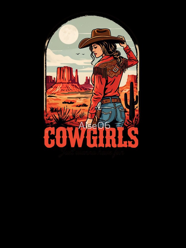 Cowgirl In Red Shirt by Aise06